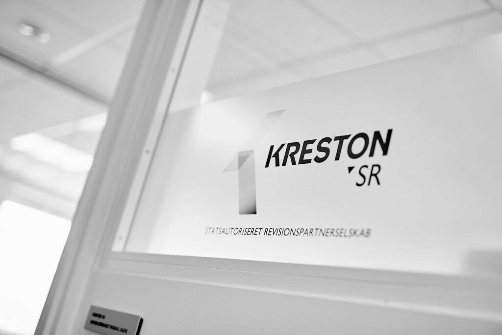 Stemningsbillede - dør med Kreston SR logo